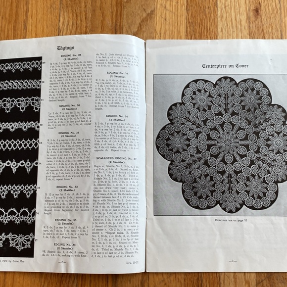 Tatting with Anne Orr - Picture 2 of 4